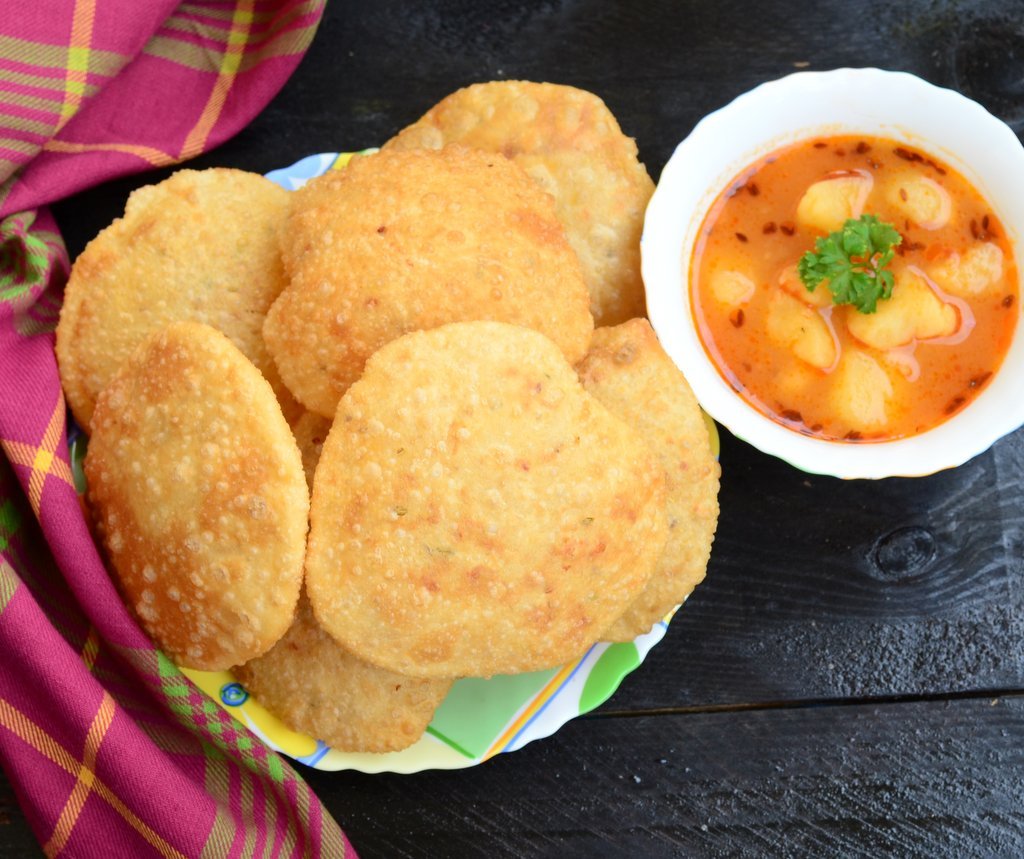 Aloo puri sabzi