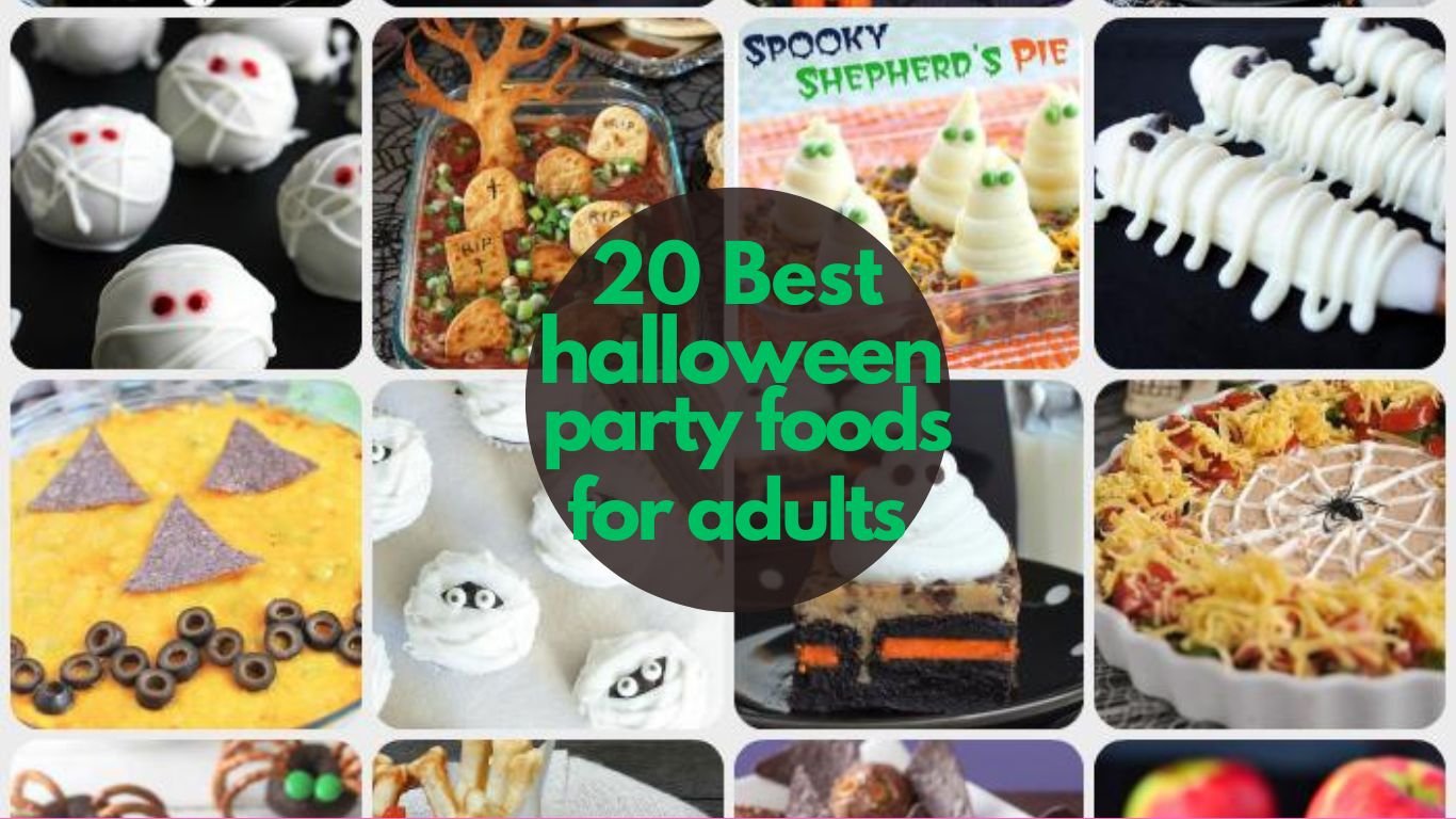 20 best Halloween party foods for adults.