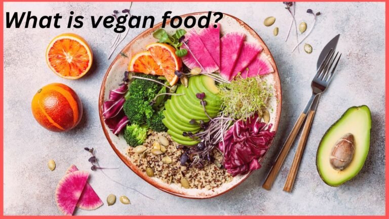 What is vegan foods?