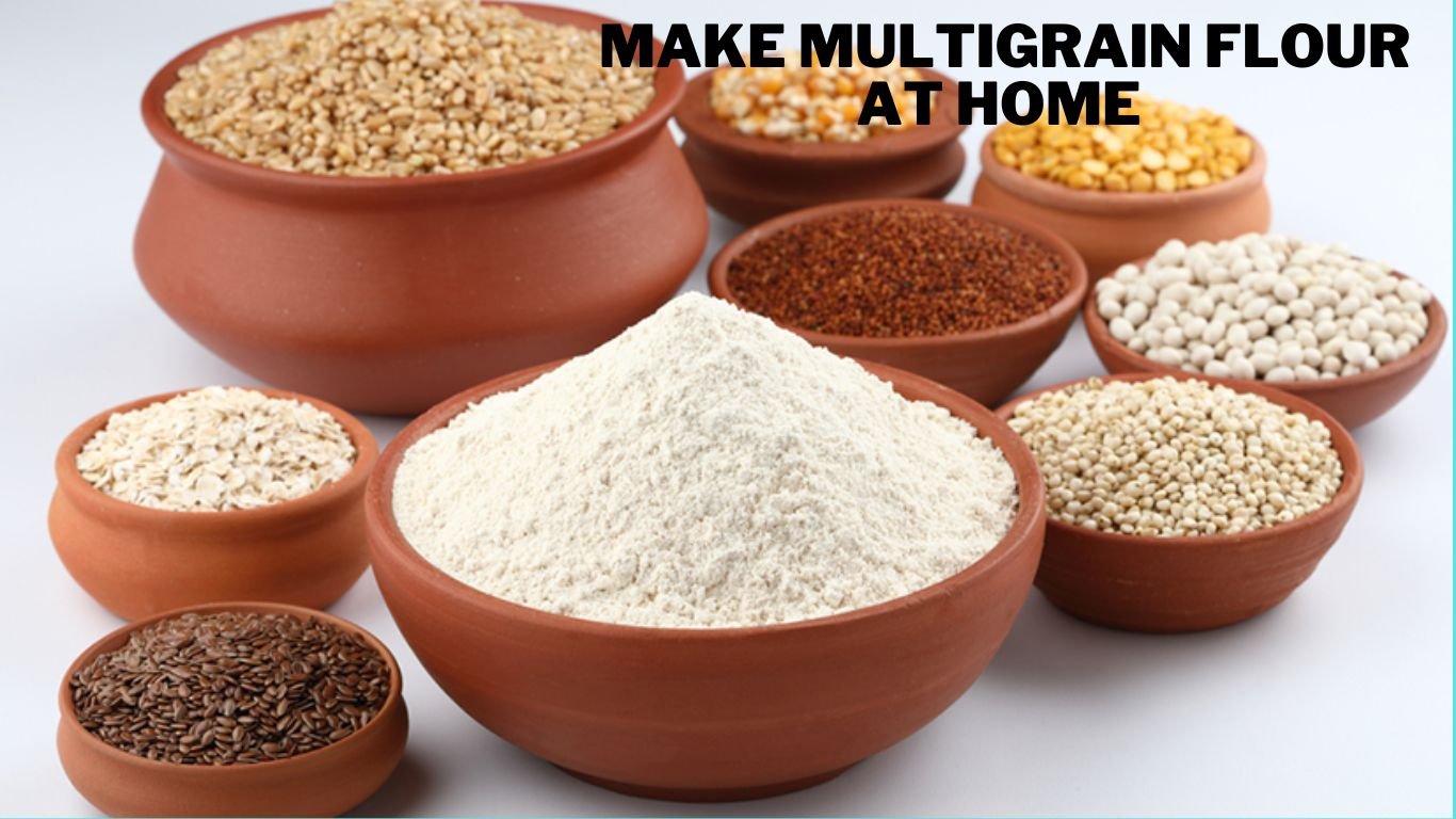 How to make multigrain flour at home within 5 minutes