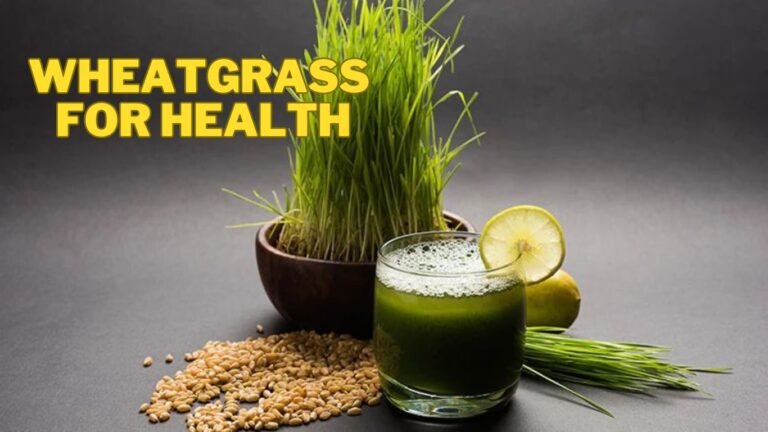 wheatgrass for health